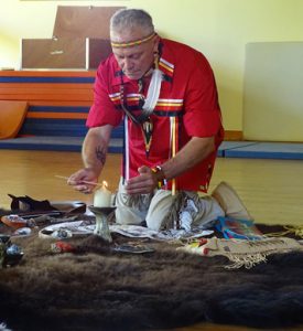 Photo de Mato en cérémonie